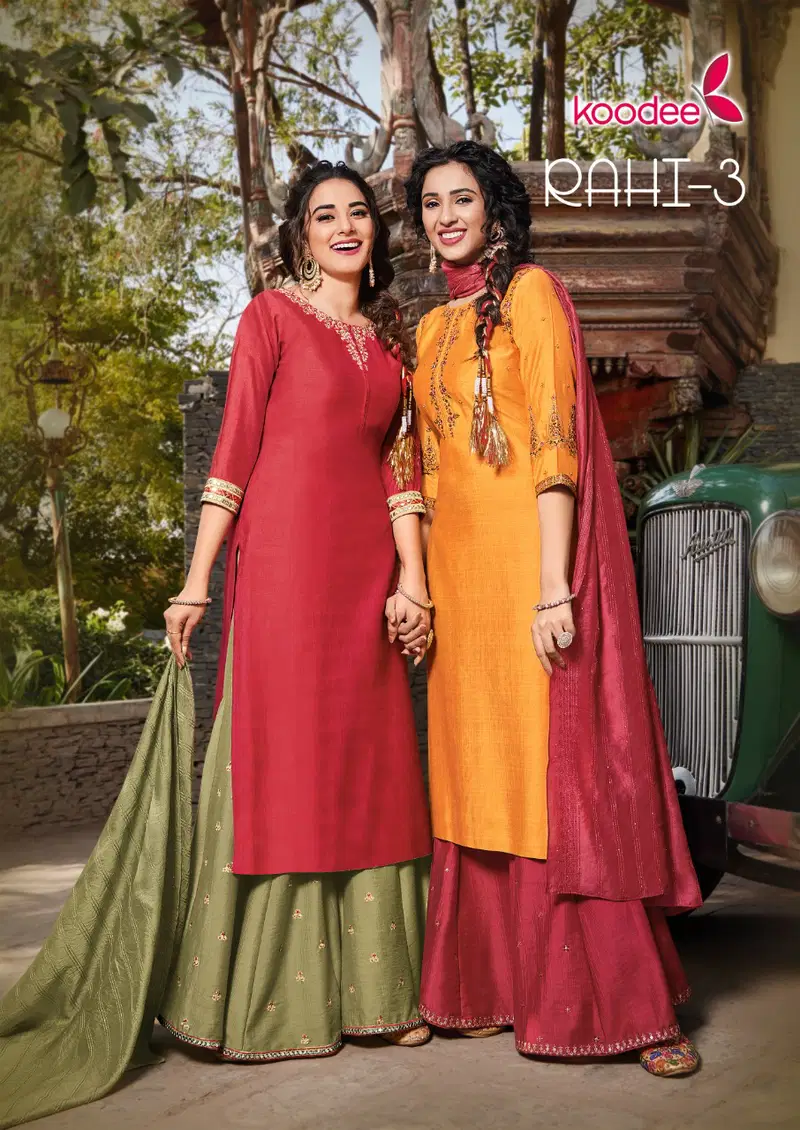Koodee Rahi 3 Designer Festive Wear Pure Viscose Latest Readymade Collection
